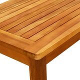  Vrtni stolić za kavu 70 x 40 x 36 cm masivno bagremovo drvo | Eponuda.com