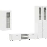  Set TV komoda s ladicama s policom Bijelo Konstruirano drvo | shoptok.hr