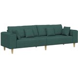 SOFA s jastukom Tamnozelena 250 x 77 x 76 cm tkanina | shoptok.hr