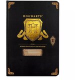Blue Sky Harry Potter A5 Casebound Notebook - Hogwarts Shield Cene