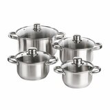 Altom design Set Lonaca od Nehrđajućeg Čelika - 8 Elemenata Vito | shoptok.hr