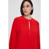 Tommy Hilfiger Majica ženska, rdeča barva
