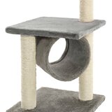 Penjalica za mačke sa stupovima za grebanje od sisala 65 cm siva | shoptok.hr