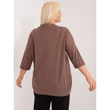 MELLE Blouse-RV-BZ-14001.46-brown | Shoptok.si