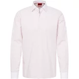 HUGO Red Košulja 'Verdon' roza / bijela