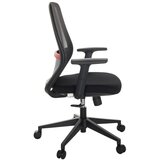 MID.YOU Pisarniški Stol Carlow I, Črna | Shoptok.si