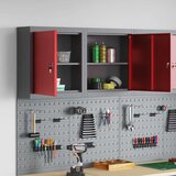  Ormar za alate s policom Crvena i siva 50 x 20 x 55 cm | shoptok.hr