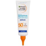 Garnier Ambre Solaire Sensitive Advanced Serum SPF50+ serum za zaščito pred soncem za telo in obraz 125 ml | Shoptok.si