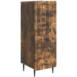vidaXL Strani šal Dimljen hrast 34,5 x 33 x 92 cm Inženirski les, (5000217639) | Shoptok.si