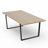 Blumfeldt Bearsdon blagovaonski set, ploča stola i metalne noge stola, industrijski stil, stabilan, moderna | shoptok.hr