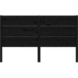  Uzglavlje crno 206 x 4 x 100 cm od masivne borovine | shoptok.hr