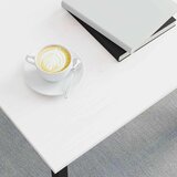  Kava Stol Bijelo 50 x 50 x 36 cm Čvrsto borovo drvo | shoptok.hr