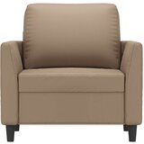  Fotelja boja cappuccina 60 cm od umjetne kože | shoptok.hr