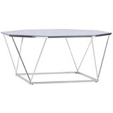 Furniture Fashion Österlen klub stolić ⌀100 cm, prozirni | shoptok.hr
