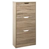 5five Five ormarić za cipele 3 police 60x23,3x119cm furnir natur | shoptok.hr