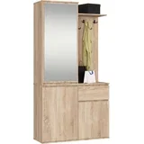 Entro Garderobni Komplet, Hrast Sonoma, (5000332861)
