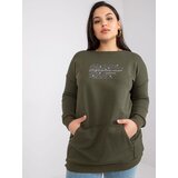 RELEVANCE Sweatshirt-RV-BL-7124.01-khaki | Shoptok.si