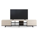 Marckeric Črna TV omarica 230x44x36 cm Cequoia – | Shoptok.si