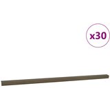  Profili za rubove stepenica 30 pcs Smeđa 67 x 3.5 x 3 cm | shoptok.hr