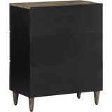  Komoda 2 kom svijetlosiva 60x33,5x75 cm Puno drvo Mango | shoptok.hr
