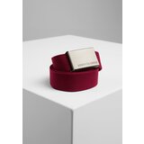 Urban Classics Accessoires Burgundy canvas belts Cene