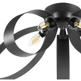  onli - plafonska svetiljka serena 5xE14/6W/230V crna | Eponuda.com