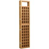 vidaXL Sobna pregrada / rešetka s 5 panela od jelovine 201,5 x 180 cm | shoptok.hr