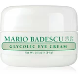 Mario Badescu Glycolic Eye Cream hidratantna krema protiv bora s glikolnom kiselinom za okoloočno područje 14 g