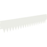  Ograda oko Travnjaka 20 pcs 103 x 20 cm metal Bijela | shoptok.hr