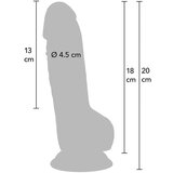 Inferno realističen dildo 18 (R20602) | Shoptok.si
