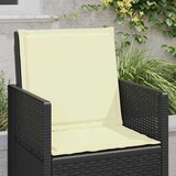  Blazine za sedež in hrbet 4 pcs Krem 47 x 45 x 2 cm Poliester, (5000232295) | Shoptok.si