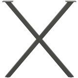 vidaXL Noge blagovaonski stol X-oblika 2 kom 70x(72-73) cm čelik | shoptok.hr