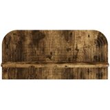  Zidna polica 2 kom. Dimljeni hrast 80.5 x 13.5 x 37.5 cm | shoptok.hr