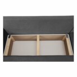 Kondela Sedežna garnitura, siva/črna, PAULITA NEW | Shoptok.si