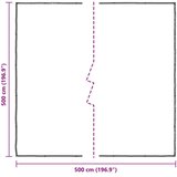 CERADA s rupama *Transparent*an 5 x 5 m Polietilen - 5 x 5 m | shoptok.hr