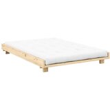 Karup Design Bračni krevet od masivnog bora s podnicom 140x200 cm u prirodnoj boji Social Bed – Cijene