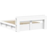  Okvir kreveta s pohranom Bijela 180 x 200 cm Konstruirano drvo | shoptok.hr