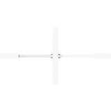  Noga blagovaonskog stola pauk oblik bijela 150x78x(72-73) cm | shoptok.hr