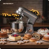 Berdsen BD-756 planetarni mešalnik 1400 W – posoda 6 L, 6 hitrosti + Pulse, srebrno-zlatna | Shoptok.si