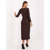 Italy Moda Dress-IT-SK-21609.83-dark brown Cijene