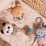 Taf Toys Activity Toy Clara The Cat viseća igračka kontrastnih boja s grickalicom 0 m+ 1 kom | shoptok.hr