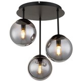 Globo 47441-3S - Plafonski luster HARMON 3xE14/25W/230V crna | Eponuda.com