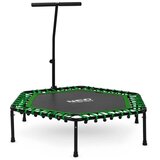 Neo-Sport fitness trampolin s ručkom 127 cm – šesterokutni, zeleni | shoptok.hr