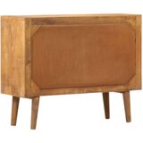  Komoda s otisnutim uzorkom 90 x 30 x 70 cm masivno drvo manga | shoptok.hr