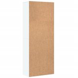  Visoka komoda bijela 70x35x180 cm od konstruiranog drva | shoptok.hr