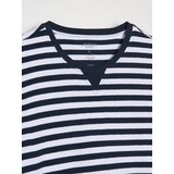 Sinsay Pamučna majica na pruge | shoptok.hr