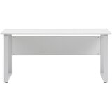 MID.YOU PISALNA MIZA kovina, leseni material barve aluminija, svetlo siva | Shoptok.si