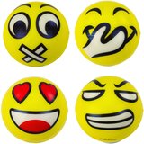  Antistres spužvasta loptica s emotikonom 6cm - motiv biramo nasumično | shoptok.hr