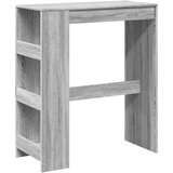 vidaXL Barski stol s držačima boja hrasta 90x40x103,5 cm drveni | shoptok.hr