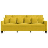 Trosjed žuti 180 cm baršunasti | Eponuda.com